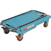 Heavy-Duty Hydraulic Scissor Lift Table, 27-1/2" L x 17-3/4" W, Steel, 330 lbs. Capacity Equipex