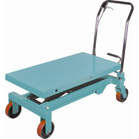 Heavy-Duty Hydraulic Scissor Lift Table, 39-3/8" L x 20-1/8" W, Steel, 1650 lbs. Capacity Equipex
