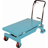 Heavy-Duty Hydraulic Scissor Lift Table, 40" L x 20-1/8" W, Steel, 2200 lbs. Capacity Equipex