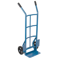 Heavy-Duty Hand Truck, Dual Handle, Steel, 46" Height, 1000 lbs. Capacity Equipex