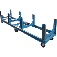 Bar Cradle Truck, 96" L x 28" W x 29" H, 5000 lbs. Capacity, Phenolic Wheels Equipex