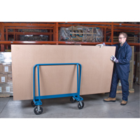 Chariots pour panneaux en placopl&acirc;tre, 44" x 24" x 44", Capacit&eacute; 2000 lb Equipex