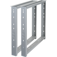 Workbench - Legs, Steel, 22" D x 32" H, Pair Equipex