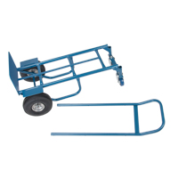 Convertible Deluxe Hand Truck, Steel, 800 lbs. Capacity Equipex