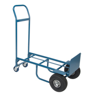 Convertible Deluxe Hand Truck, Steel, 800 lbs. Capacity Equipex