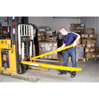 Fork Extensions, 72" L x 5" W, For Fork Width of 4" Equipex