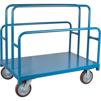 Chariots porte-panneaux robuste, 48" x 30" x 45", Capacit&eacute; 2500 lb Equipex