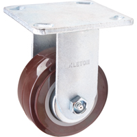 Roulette, Fixe, 4" (101,6 mm), Polyur&eacute;thane,  Equipex