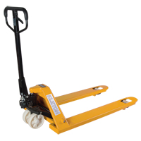 Manual Pallet Truck, Steel, 48" L x 27" W, 5500 lbs. Capacity Equipex