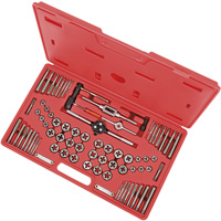 TD76H Tap and Alloy Die Set, 76 Pieces Equipex