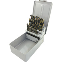 BG29 JET-KUT&reg; Torque Drive&reg; Drill Bit Set, 29 Pieces, High Speed Steel Equipex
