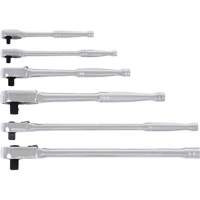 RHQ-12L Long Handle Oval Head Ratchet Wrench, 1/2" Drive, Plain Handle Equipex
