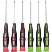JPSD-6 Precision Screwdriver Set, 6, Magnetic Equipex