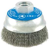 Stainless Steel Crimped Wire Cup Brush Equipex