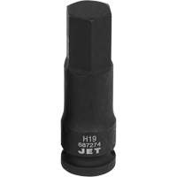 Impact Bit, Hex, 19 mm x 1/2" Drive Equipex