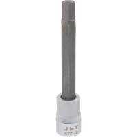 Douille &agrave; embout, Hexagonale, 10 mm x 4" lo, Prise 3/8" Equipex