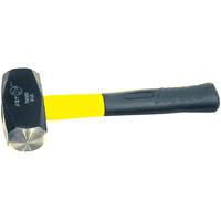Heavy-Duty Drilling Hammer, 3 lbs., 10-1/2", Fibreglass Handle Equipex
