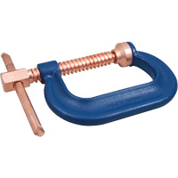 Heavy-Duty Forged C-Clamp, 10" (254 mm) Capacity, 5" (127 mm) Throat Depth Equipex