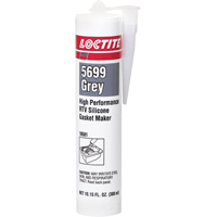 5699 High Performance RTV Silicone Gasket Maker, Cartridge, Grey Equipex