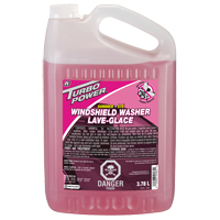 Turbo Power&reg; Summer Bug Wash Windshield Washer Fluid, Jug, 3.78 L Equipex