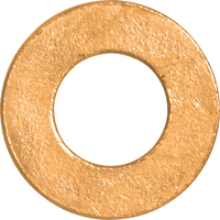 Rondelle plate SAE, 3/8", Zinc jaune Equipex
