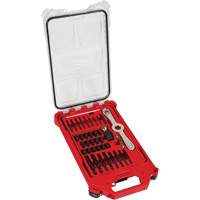 SAE Tap & Die PackOut Set with Hex-Lok 2-in-1 Handle, 38 Pieces Equipex