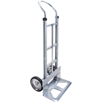 Knocked Down Hand Truck, Continuous Handle, Aluminum, 49-5/8" Height, 500 lbs. Capacity Equipex
