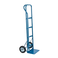 All-Welded Hand Truck, P-Handle Handle, Steel, 51" Height, 600 lbs. Capacity Equipex