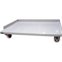 Mobile Dolly Base for Deep Door Storage Cabinets, 38" W x 24" D x 7" H, 1500 lbs. Capacity Equipex