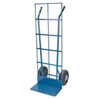 Load Retention Hand Truck, Dual Handle, Steel, 53" Height, 600 lbs. Capacity Equipex