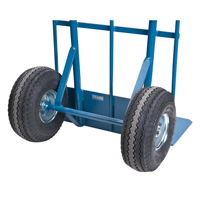 Load Retention Hand Truck, Dual Handle, Steel, 53" Height, 600 lbs. Capacity Equipex