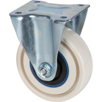 Roulettes sandwich, Fixe, 5" (127 mm), Nylon, 440 lb (199,58 kg) Equipex