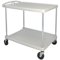 myCart Utility Cart, 2 Tiers, 26" x 36-7/8" x 36", 400 lbs. Capacity Equipex