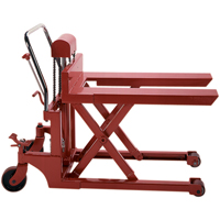L&egrave;ve-palette &agrave; ciseaux, 44" lo x 27" la, Acier, Capacit&eacute; de 1100 lb Equipex