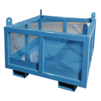 Panier de manutention, 24" ha x 48" la x 48" p, Capacit&eacute; de 1000 lb Equipex