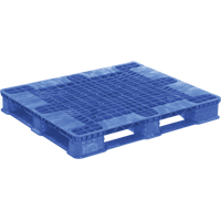 Palettes Stack'R MD, Acc&egrave;s de Quatre c&ocirc;t&eacute;s, 48" lo x 40" la x 5-9/10" h Equipex