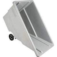 Tilt Truck, Polyethylene, 0.625 cu. yd., 500 lbs. Load Capacity Equipex