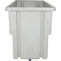 Tilt Truck, Polyethylene, 0.625 cu. yd., 500 lbs. Load Capacity Equipex