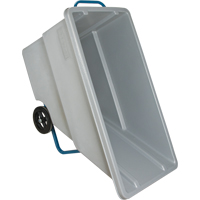 Tilt Truck, Polyethylene, 0.625 cu. yd., 850 lbs. Load Capacity Equipex