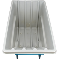 Tilt Truck, Polyethylene, 1.1 cu. yd., 2000 lbs. Load Capacity Equipex