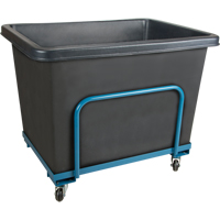 Tapered Wall Box Truck, Polyethylene, 43" L x 30" W x 33" H, 16 cu. ft. Volume, 800 lbs. Capacity Equipex