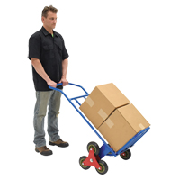 Diable monte-marches, Cadre en Acier, 24" la x 45-3/4" h, Capacit&eacute; de 300 lb Equipex