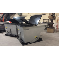 Couvercle en acier pour conteneur autobasculeur Equipex
