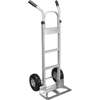 Diable d&eacute;mont&eacute;, Prise Double, Aluminium, Hauteur de 50-5/8", Capacit&eacute; 500 lb Equipex