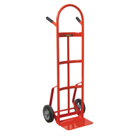 Hand Truck with Reinforced Noseplate - 146RN-HB, Combination Handle, Steel, 51" Height, 800 lbs. Capacity Equipex