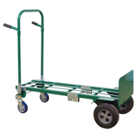 Greenline Economical Convertible Hand Truck - E-CON, Steel, 800 lbs. Capacity Equipex