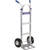 Cobra-Lite Hand Truck - 410-T14-P, Dual Handle, Aluminum, 49" Height, 600 lbs. Capacity Equipex