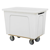 Box Truck, White Polyethylene, 35" L x 24" W x 30" H, 10 cu. Ft. Volume, 450 lbs. Capacity Equipex