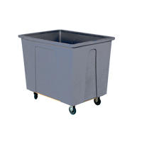Box Truck, Polyethylene, 46" L x 34" W x 40" H, 25 cu. Ft. Volume, 600 lbs. Capacity Equipex