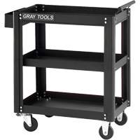Utility Cart, 19-1/4" L x 27-1/2" W x 32-3/4" H, Grey Equipex